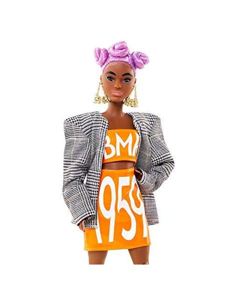 Barbie BMR1959 Doll - Matching Logo Top & Skirt with Blazer