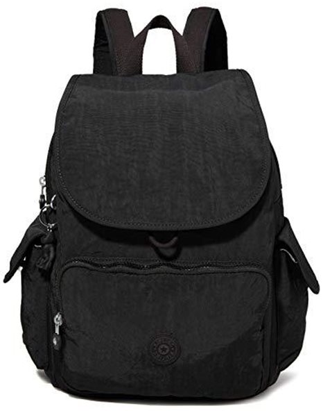 Kipling City Pack Women's Backpack Handbag, Black Noir, One Size