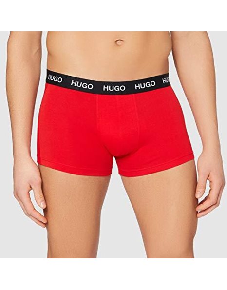 HUGO Men's Trunk Triplet Pack Boxer Shorts