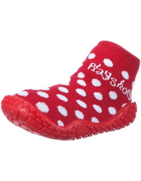 Playshoes Girl's Aqua Socks with Uv Protection Dots Water Shoes