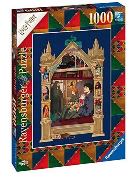 Ravensburger Harry Potter Hogwarts Express Train 1000 Piece Jigsaw Puzzle for Adults and Kids Age 12 and Up