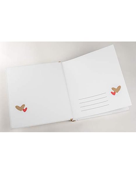 Walther design Wedding Album, White, 28 x 30.5 cm