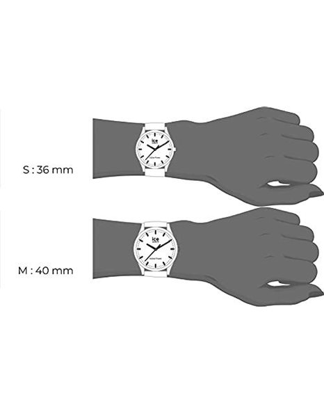 Ice-Watch - ICE solar power Polar - Men's (Unisex) wristwatch with silicon strap - 017761 (Medium)