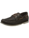 Clarks Noonan Lace, mens Boat Shoes, Dark brown leather, 10 UK (44.5 EU)