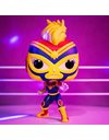Funko Marvel Luchadores Captain Marvel Collectable Toy - Collectable Vinyl Figure For Display - Gift Idea - Official Merchandise - Toys For Kids & Adults - Comic Books Fans