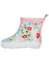 Playshoes Girl's Wellies Rain Boot Flower Design Wellington Rubber