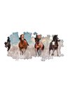 Clementoni Collection 39607, Horses Panorama Puzzle for Children and Adults - 1000 Pieces, Ages 10 years Plus
