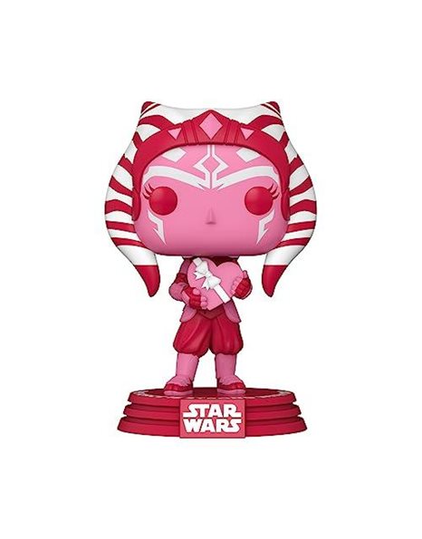 Funko POP! Star Wars: Valentines - Ahsoka Tano - the Mandalorian - Collectable Vinyl Figure - Gift Idea - Official Merchandise - Toys for Kids & Adults - TV Fans - Model Figure for Collectors
