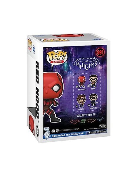 Funko POP! Games: Gotham Knights - Red Hood - Batman - Collectable Vinyl Figure - Gift Idea - Official Merchandise - Toys for Kids & Adults - Video Games Fans - Model Figure for Collectors
