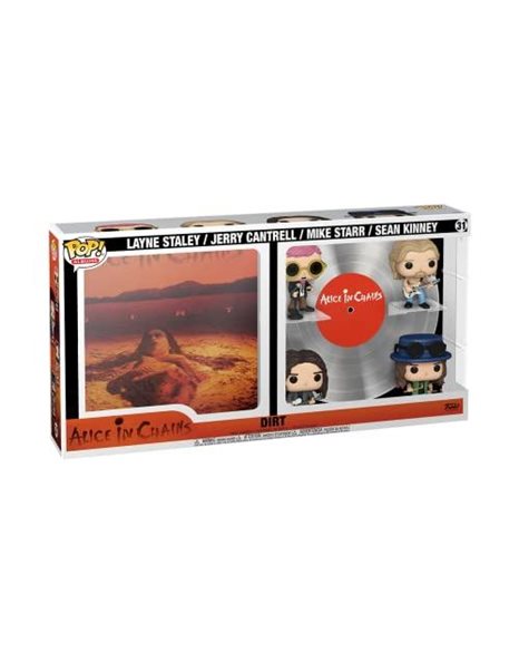 Funko POP! Albums Deluxe: AiC - Jerry Cantrell - Dirt - Alice In Chains - Collectable Vinyl Figure - Gift Idea - Official Merchandise - Toys for Kids & Adults - Music Fans