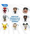 Funko POP! & Tee: Five Nights At Freddys (FNAF) - Balloon Foxy - Flocked - Extra Large - (XL) - T-Shirt - Clothes With Collectable Vinyl Figure - Gift Idea - Toys and Short Sleeve Top for Adults Men