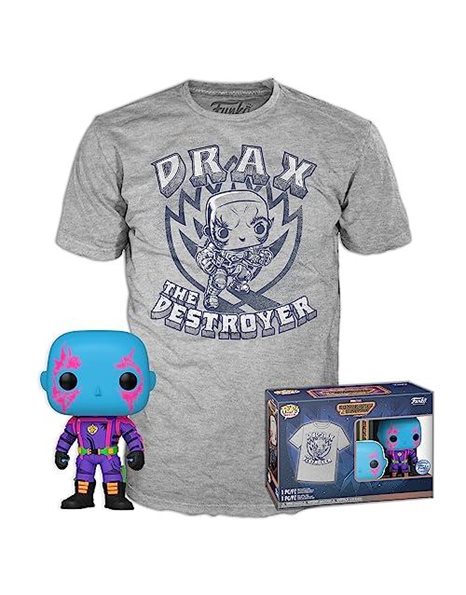 Funko POP!&Tee: Hot Christmas - 1 - Large - (L) - T-Shirt - Clothes With Collectable Vinyl Figure - Gift Idea - Toys and Short Sleeve Top for Adults Unisex Men and Women - Official Merchandise