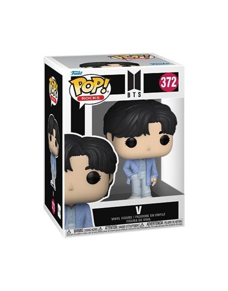 Funko POP! Rocks: BTS - V - Collectable Vinyl Figure - Gift Idea - Official Merchandise - Toys for Kids & Adults - Music Fans - Model Figure for Collectors and Display