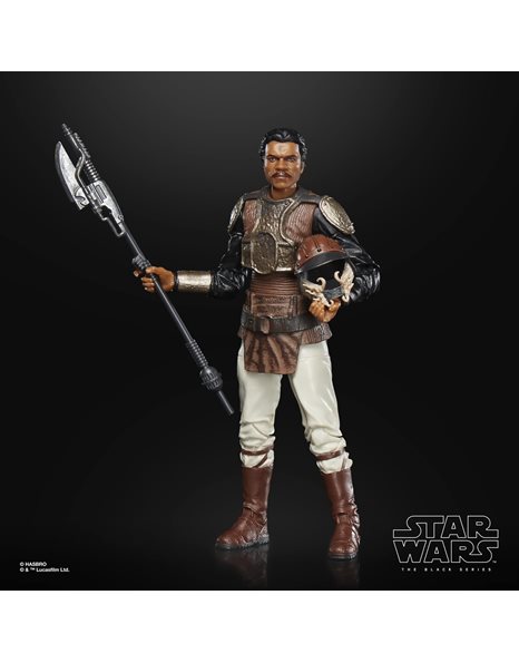 Star Wars Hasbro The Black Series Archive Lando Calrissian (Skiff Guard) Toy 6-Inch-Scale Return of the Jedi Figure, One Size, (F4364)