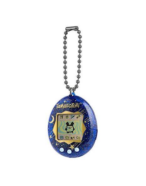 BANDAI Tamagotchi Original Starry Night Shell | Tamagotchi Original Cyber Pet 90s Adults And Kids Toy With Chain | Retro Virtual Pets Are Great Boys And Girls Toys Or Gifts For Ages 8+