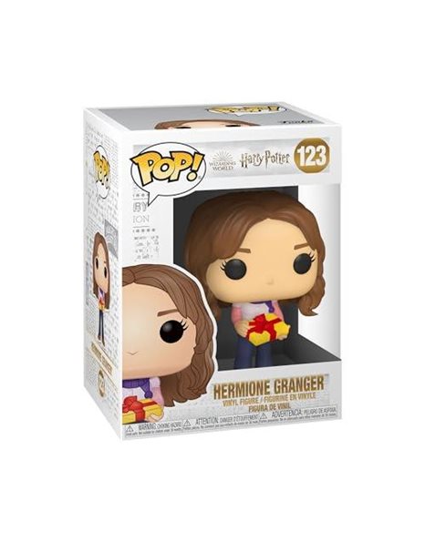 Funko POP! Harry Potter: Holiday - Ron Weasley - Hermione Granger 1 - Collectable Vinyl Figure - Gift Idea - Official Merchandise - Toys for Kids & Adults - Movies Fans - Model Figure for Collectors