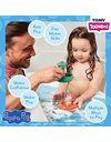 TOMY Toomies Peppa Pig Georges Dinosaur Bath Float, Baby Bath Toys, Kids Bath Toys for Water Play, Fun Bath Accessories for Babies & Toddlers, Suitable for 18 Months, 2, 3 & 4 Year Olds