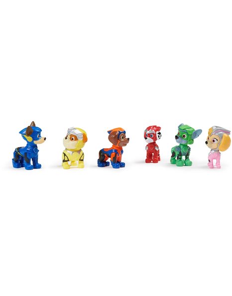 Paw Patrol: The Mighty Movie Toy Figures Gift Pack with 6 Collectible Action Figures, Kids’ Toys for Boys and Girls Aged 3 and up