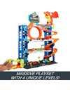 Hot Wheels Ultimate Garage City Playset with Multi-Level Racetrack, 3 Foot Tall Dragon and Elevator, Parks 50 Cars, Includes 2 Toy Cars, Toys for Ages 4 and Up, One Pack, HKX48