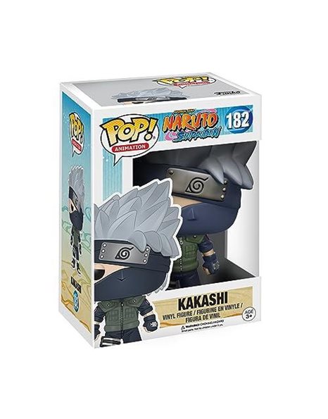 Funko POP! Animation: Naruto: Shippuden - Kakashi Hatake - Collectable Vinyl Figure - Gift Idea - Official Merchandise - Toys for Kids & Adults - Anime Fans - Model Figure for Collectors and Display