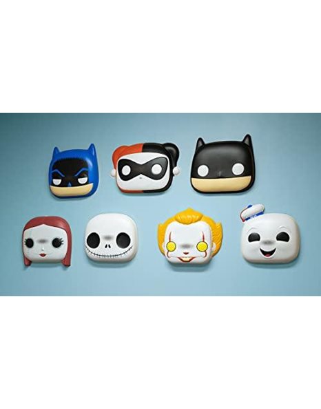 Batman Funko Mask, Funko Pop Batman Mask Costume Accessory, Dark Night Inspired Half Masks for All Ages