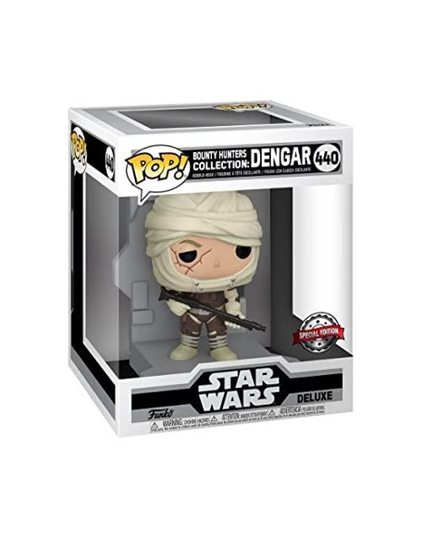 Funko Pop! Deluxe: SW Bounty Hunter - Dengar - Star Wars - Collectable Vinyl Figure - Gift Idea - Official Merchandise - Toys for Kids & Adults - Movies Fans - Model Figure for Collectors and Display