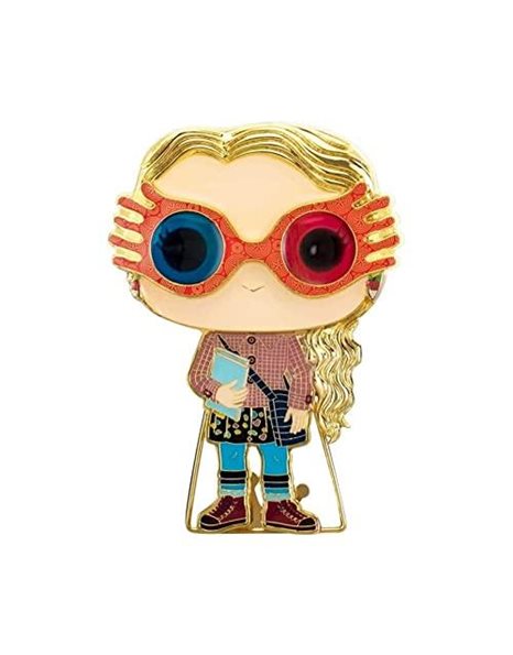Funko Loungefly Large POP! Enamel Pin - Luna Lovegood - HARRY POTTER: LUNA LOVEGOOD GROUP - Harry Potter Enamel Pins - Cute Collectable Novelty Brooch - for Backpacks & Bags - Gift Idea - Movies Fans
