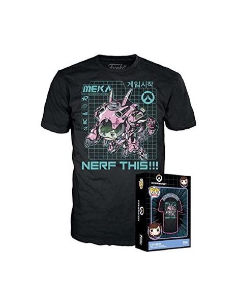 Funko Boxed Tee: Overwatch - Large - (L) - T-Shirt - Clothes - Gift Idea - Short Sleeve Top for Adults Unisex Men and Women - Official Merchandise - Games Fans
