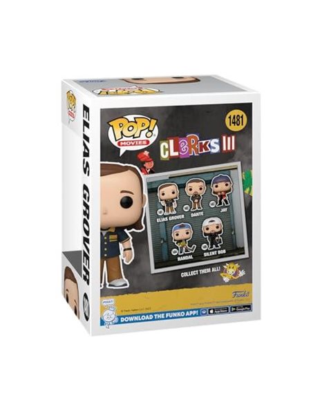 Funko POP! Movies: Clerks 3 - Elias Grover - Collectable Vinyl Figure - Gift Idea - Official Merchandise - Toys for Kids & Adults - Movies Fans - Model Figure for Collectors and Display