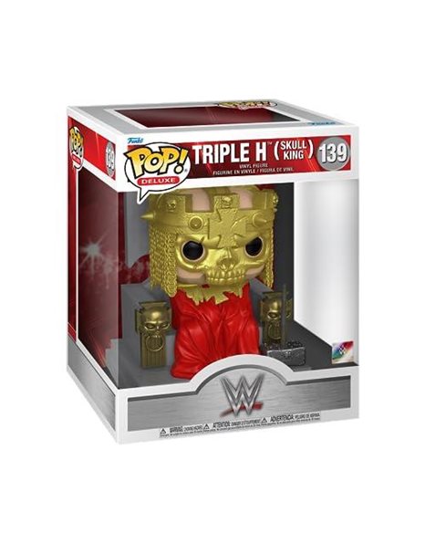 Funko POP! Super: Triple H - (Skull King) - WWE - Collectable Vinyl Figure - Gift Idea - Official Merchandise - Toys for Kids & Adults - Sports Fans - Model Figure for Collectors and Display