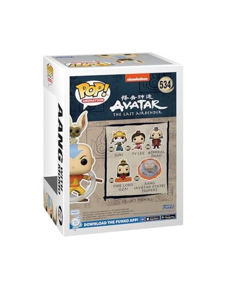 Funko Pop! & Tee: Avatar - Element Bending - Avatar: the Last Airbender - T-Shirt - Clothes With Collectable Vinyl Figure - Gift Idea - Toys and Short Sleeve Top for Adults Unisex Men and Women