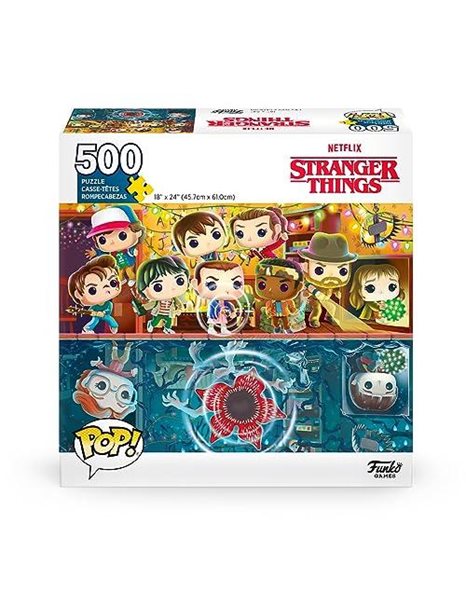 Funko POP! Puzzle - Stranger Things - Upside Down - Funko - Jigsaw - 500 pieces - 45.7cm x 61 cm - English