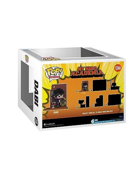Funko POP! Deluxe: My Hero Academia (MHA) - Dabi - (Hideout) - Collectable Vinyl Figure - Gift Idea - Official Merchandise - Toys for Kids & Adults - Anime Fans