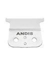 Andis - 04521 Replacement Carbon Steel T-Blade for T-Outliner - Andis Model GTO, GO, SL, & SLS Trimmers - Close & Sharp Cutting, Zero Gapped, Dependable & Long-Life Blade - Silver