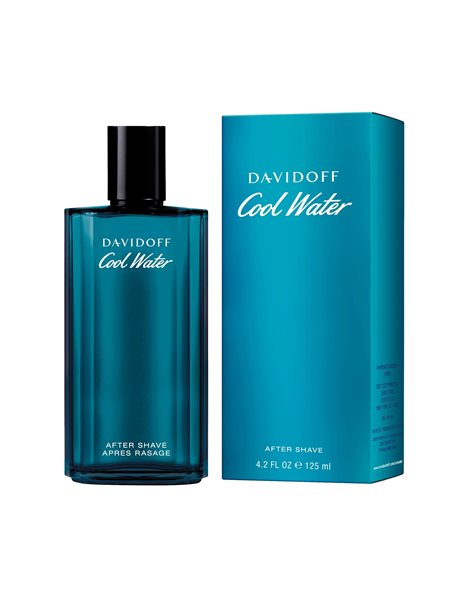 DAVIDOFF Cool Water Man Aftershave Splash, 125 ml
