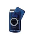 Braun PocketGo Mobile Shave Electric Travel Shaver, For On The Go, Fully Washable, Portable Shaver With Travel Lock, M60, Blue
