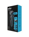 Braun Series 5 Electric Shaver, With Beard Trimmer, Charging Stand, Wet & Dry, 100% Waterproof, Easy Clean System, 2 Pin Bathroom Plug, 50-M4500cs, Mint Razor, Rated Which Best Buy