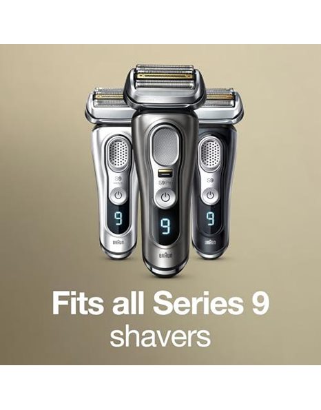 Braun Series 9 Shaver Replacement Head, Compatible with All Series 9 Electric Shavers for Men (94M), Fits 9465cc, 9477cc, 9460cc, 9419s, 9390cc, 9385cc, 9330s, 9291cc, 9296cc