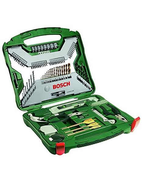 Bosch Accessories 103-Pieces X-Line Titanium Drill and Screwdriver Bit Set (for Wood, Masonry and Metal, Accessories Drills)