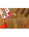 edding 8901 furniture repair wax kit - pine - for filling in and repairing scratches and holes on furniture and other wood surfaces