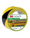 3M Hazard Marking Vinyl Tape 766i, 50 mm x 33 m, Yellow and Black