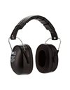 3M Foldable Earmuff 90563E, Ear Defender with soft cushions for comfortable fit, Adjustable Headband for multiple head sizes, For noise levels range 94-105 dB, black