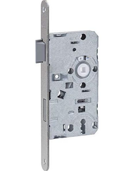 ABUS 61663 ES BB R S 55 72 20 Mortice Lock, Silver, 20mm
