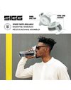 SIGG - Tritan Water Bottle - Total Color ONE - Suitable For Carbonated Beverages - Dishwasher Safe - Leakproof - Featherweight BPA Free - 0.6L / 1L, Anthracite