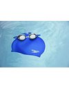 Speedo Unisex Silicone Swim Cap, Dark Teal, One Size UK