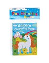 Baker Ross FC990 Unicorn Mini Colouring Books for Kids - Pack of 12, Entertaining Travel Activities and Party Favours, Unicorn