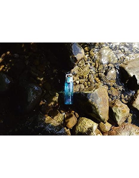 Sigg - Tritan Water Bottle - Total Color ONE - Suitable For Carbonated Beverages - Dishwasher Safe - Leakproof - Featherweight BPA Free - 0.6L / 1L, Aqua