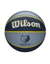 Wilson Basketball, NBA Team Tribute Model, MEMPHIS GRIZZLIES, Outdoor, Rubber, Size: 7