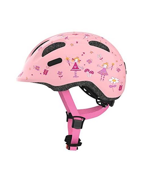 ABUS Smiley 2.0 Kids Helmet - Bike Helmet - for Girls and Boys - Pink, Size M