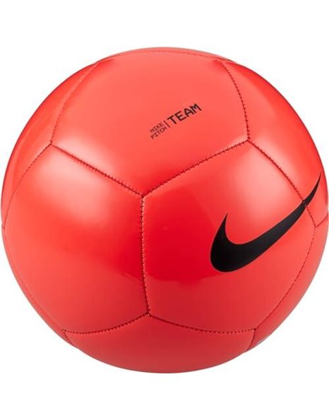 NIKE DH9796-635 Pitch Team Recreational soccer ball Unisex BRIGHT CRIMSON/BLACK Size 3